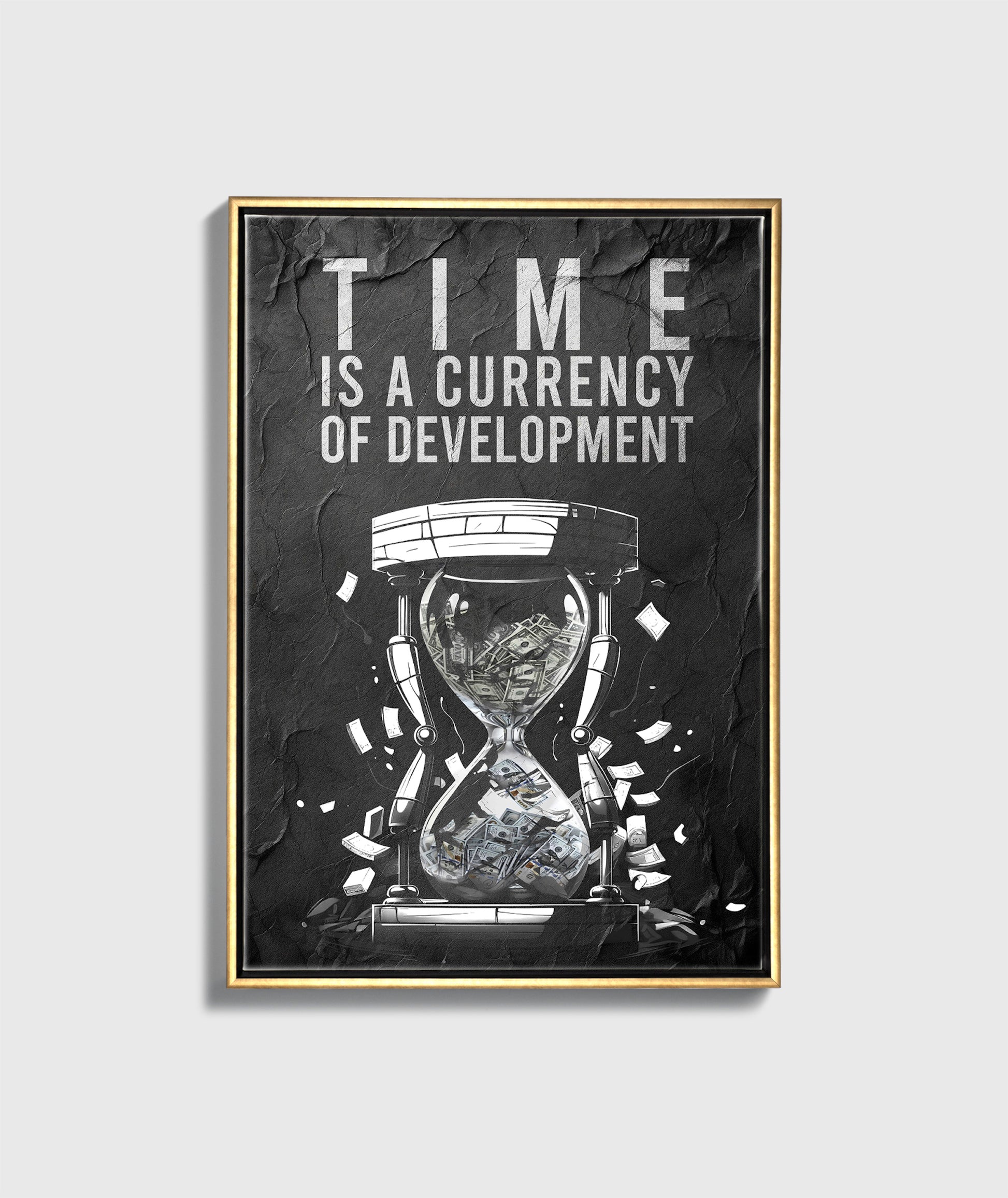 Time Is A Currency - UpLift Canvas