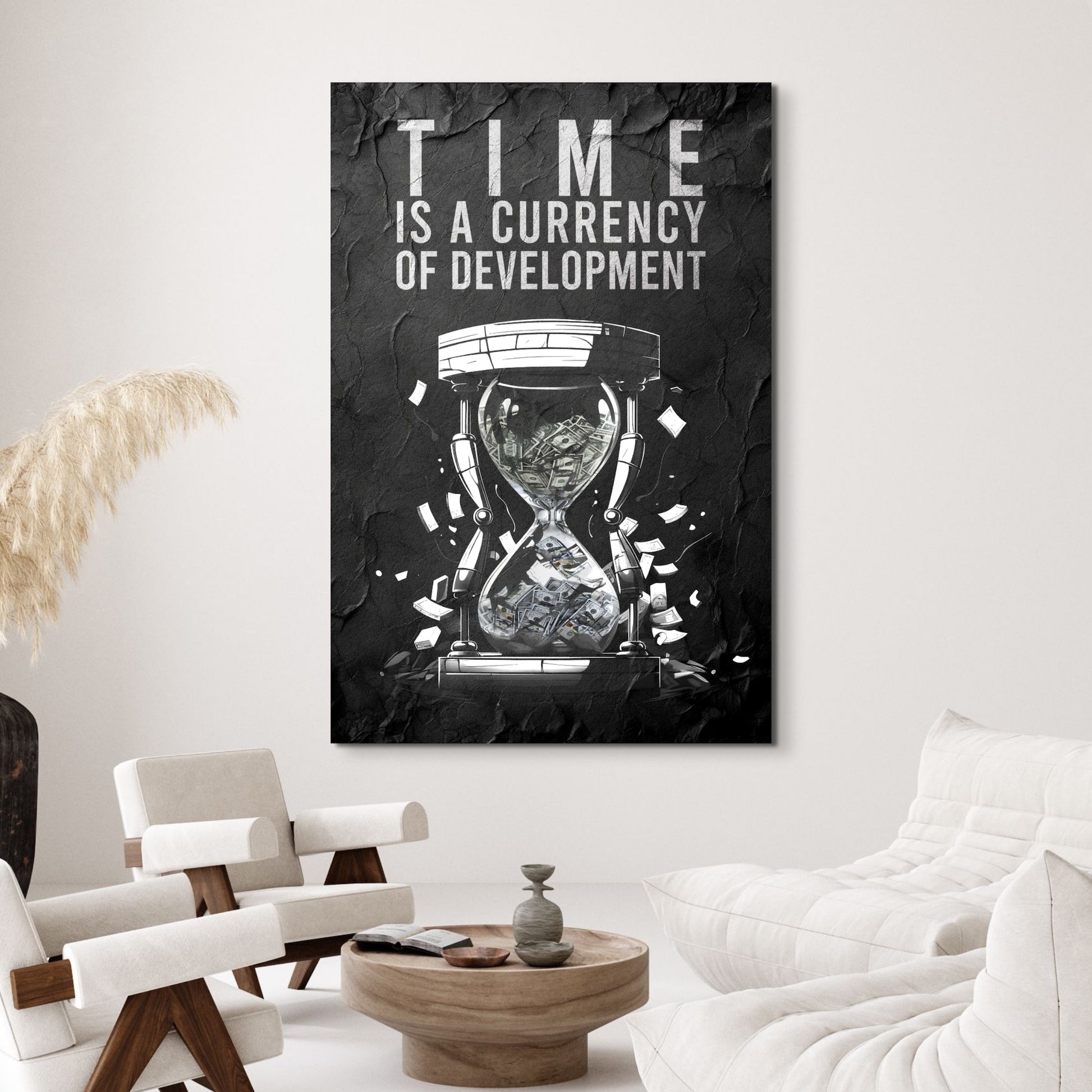 Time Is A Currency - UpLift Canvas