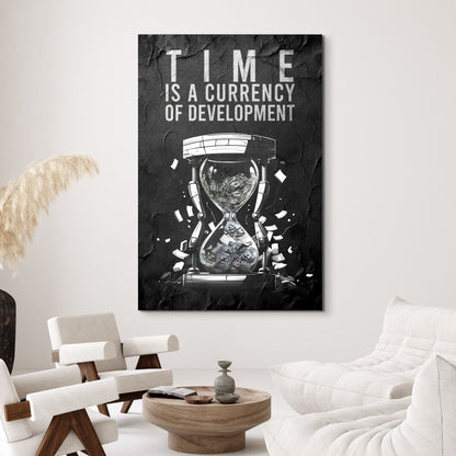 Time Is A Currency - UpLift Canvas