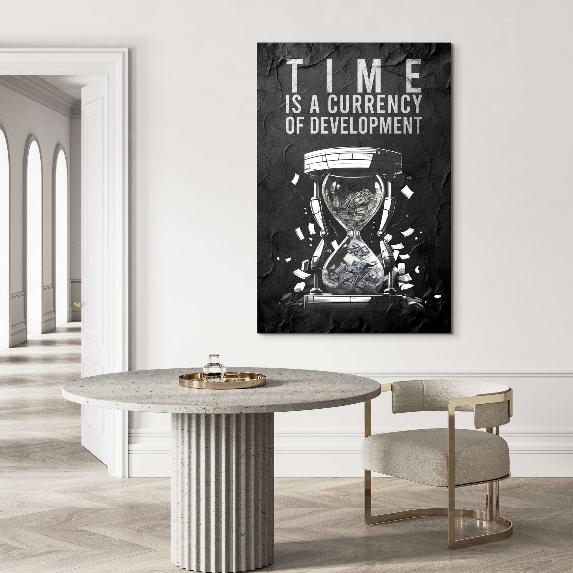 Time Is A Currency - UpLift Canvas