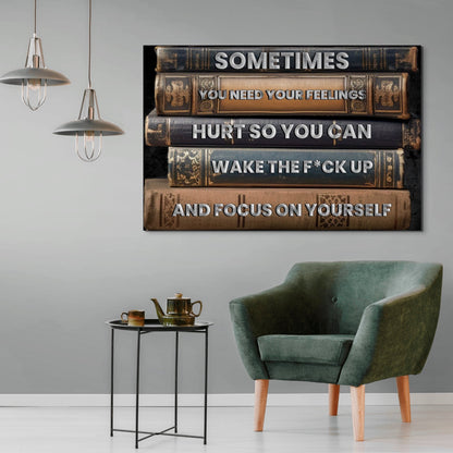 FOCUS ON YOURSELF - UpLift Canvas