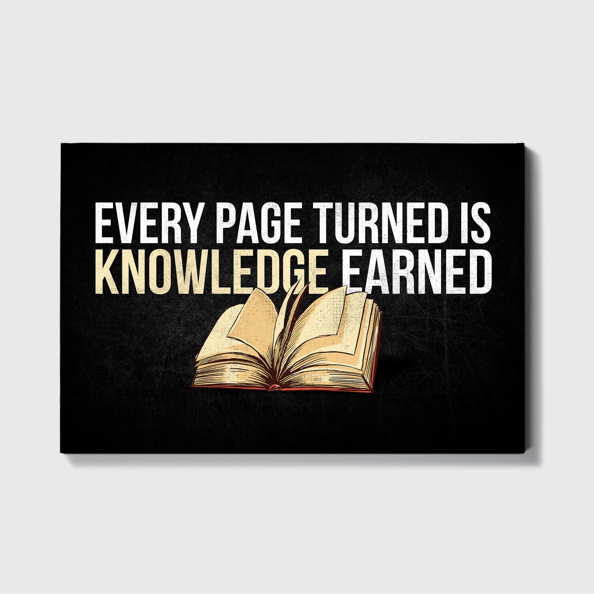 Every Page Turned Is Knowledge Earned - UpLift Canvas