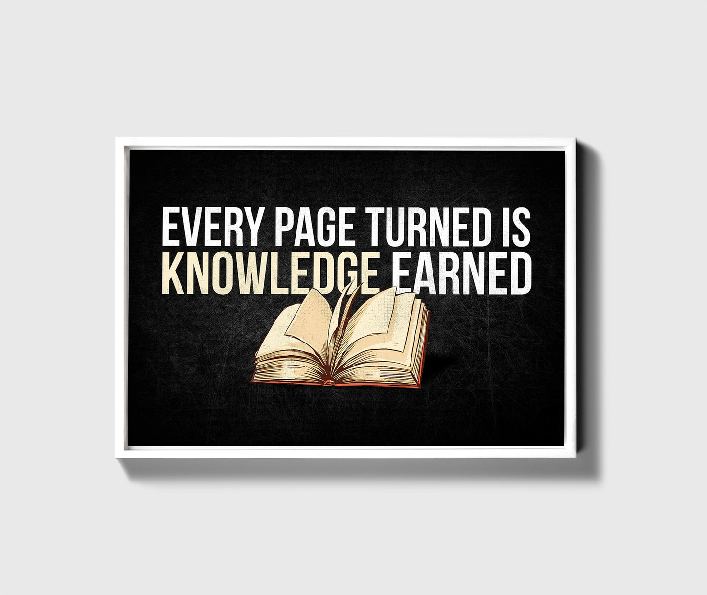 Every Page Turned Is Knowledge Earned - UpLift Canvas