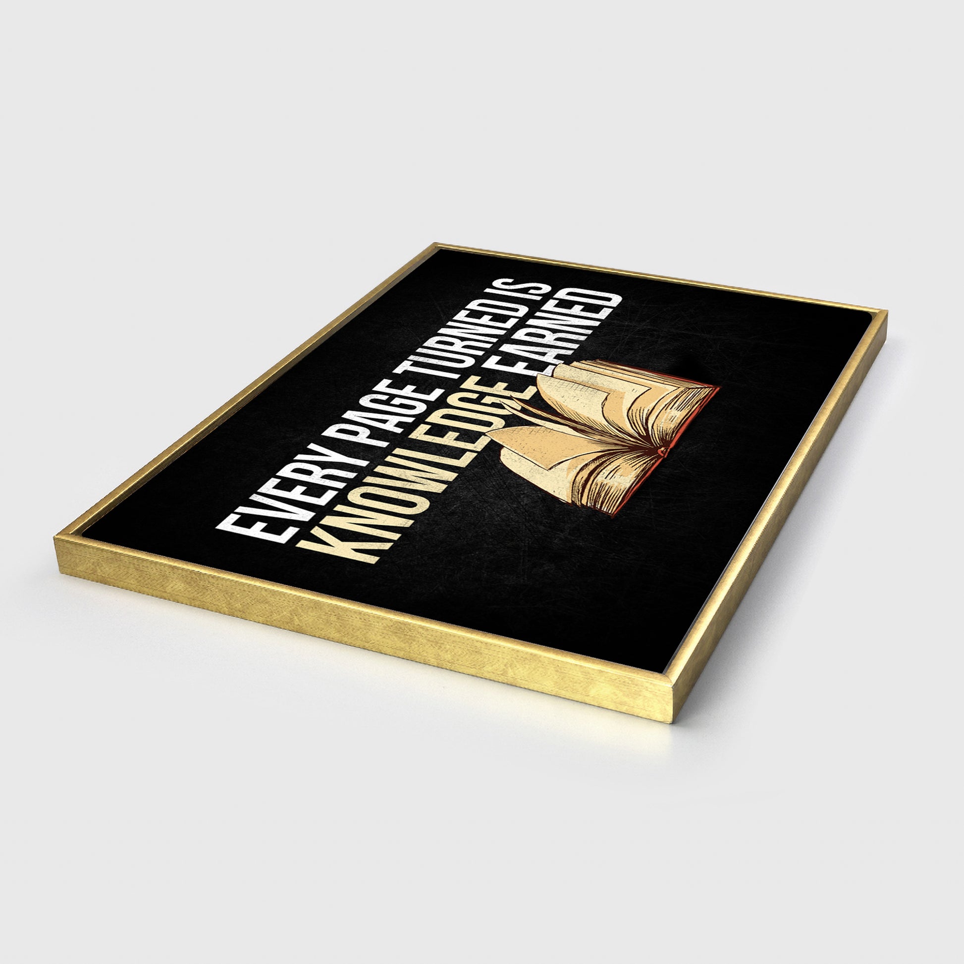 Every Page Turned Is Knowledge Earned - UpLift Canvas