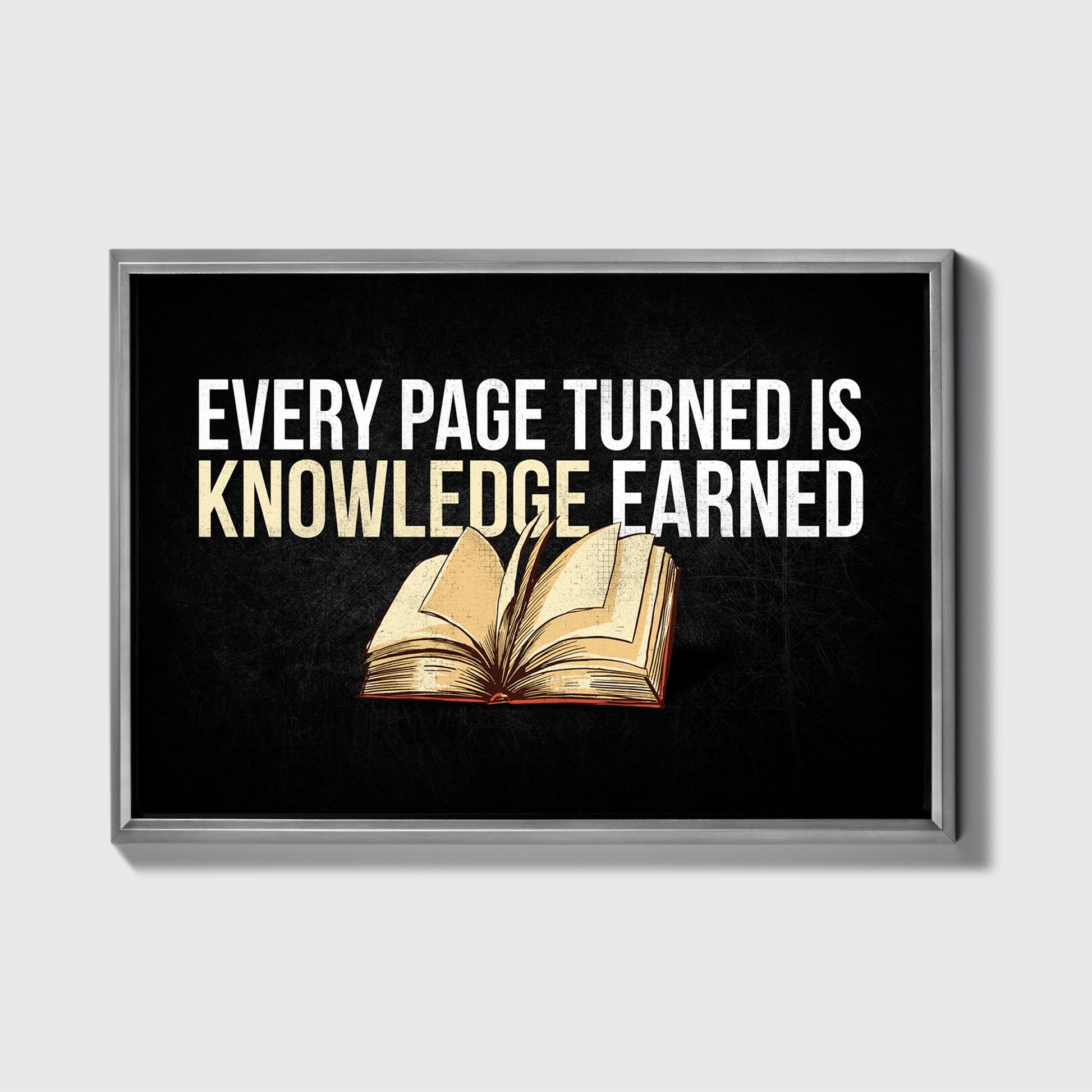 Every Page Turned Is Knowledge Earned - UpLift Canvas