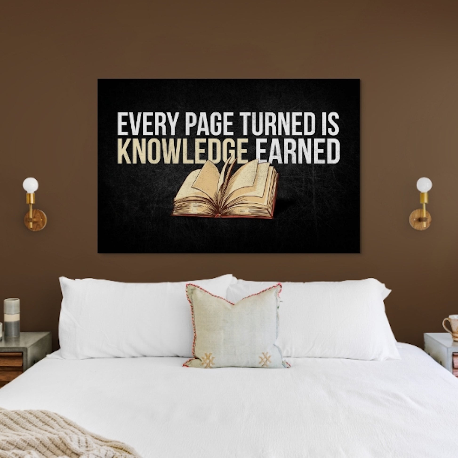 Every Page Turned Is Knowledge Earned - UpLift Canvas