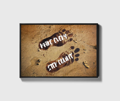 MAKE EVERY STEP COUNT - UpLift Canvas