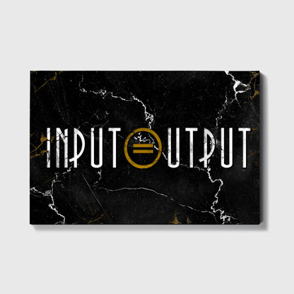 INPUT = OUTPUT - UpLift Canvas