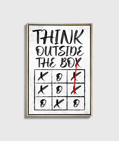 Think Outside Of The Box - UpLift Canvas