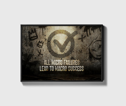 Micro Failures To Macro Success - UpLift Canvas