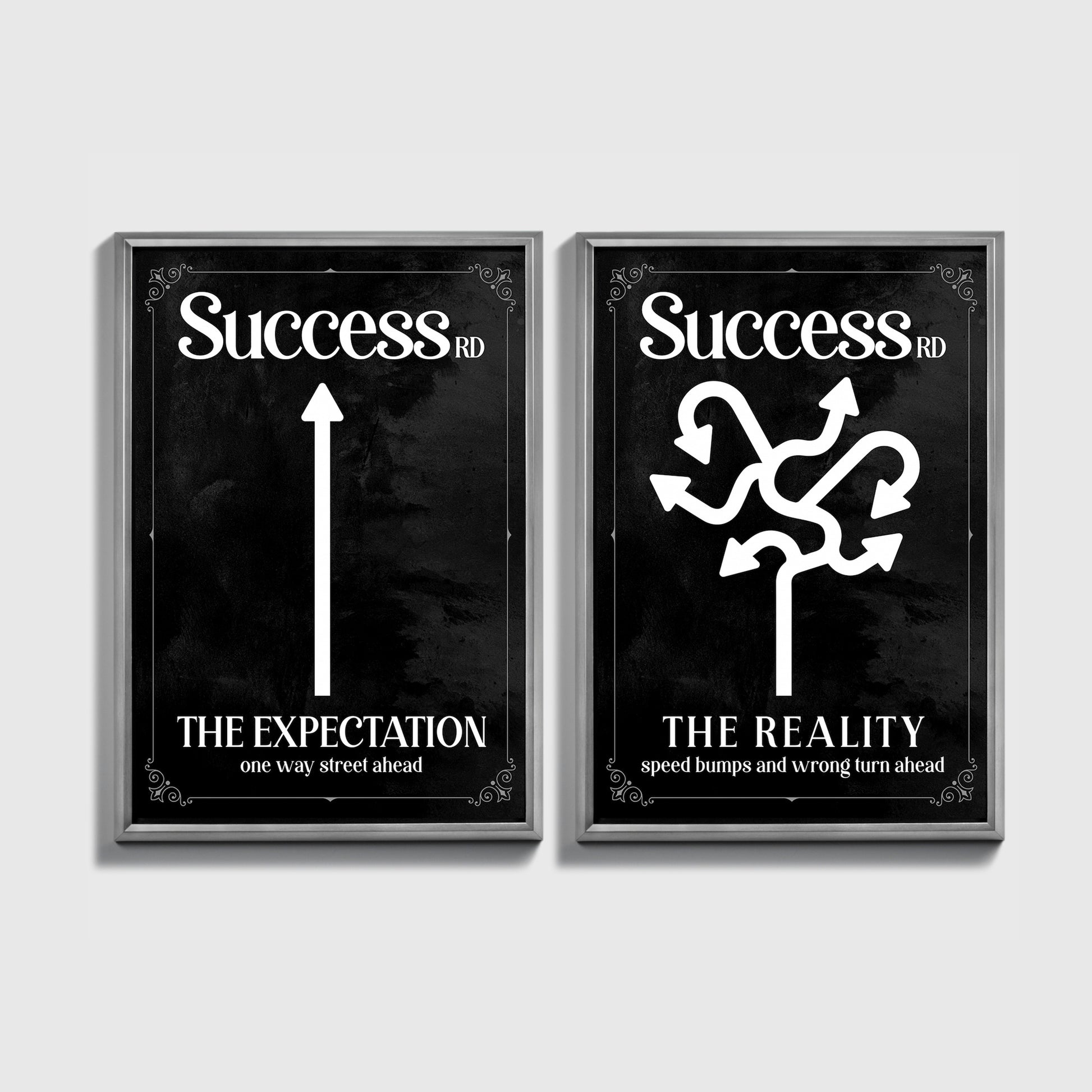 Roads To Success - UpLift Canvas