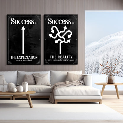 Roads To Success - UpLift Canvas