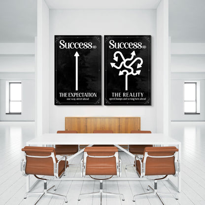 Roads To Success - UpLift Canvas