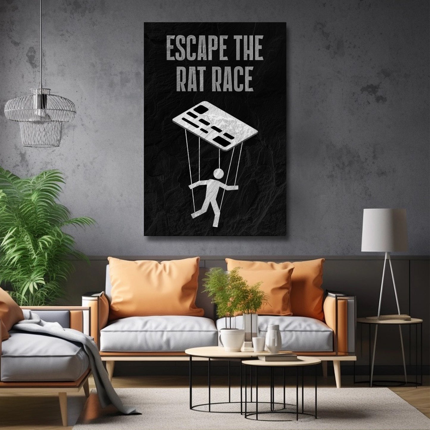 Rat Race - UpLift Canvas