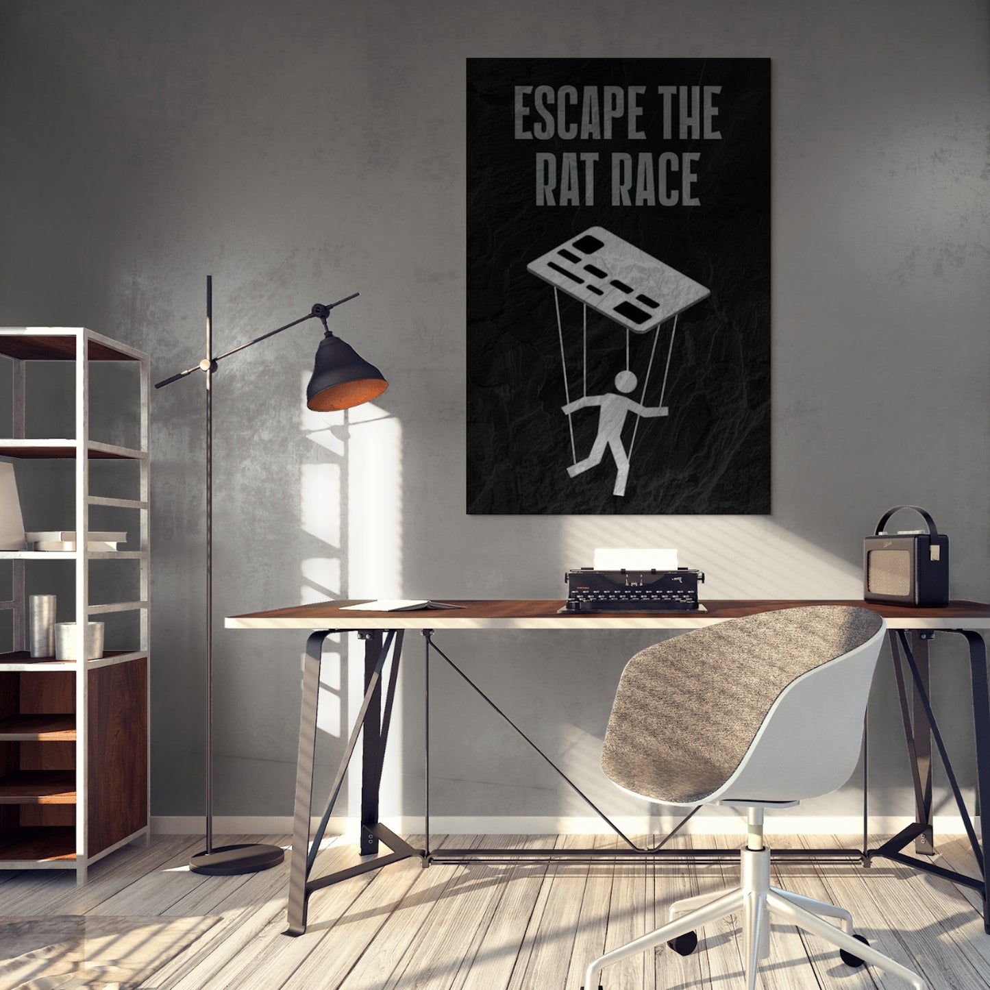 Rat Race - UpLift Canvas