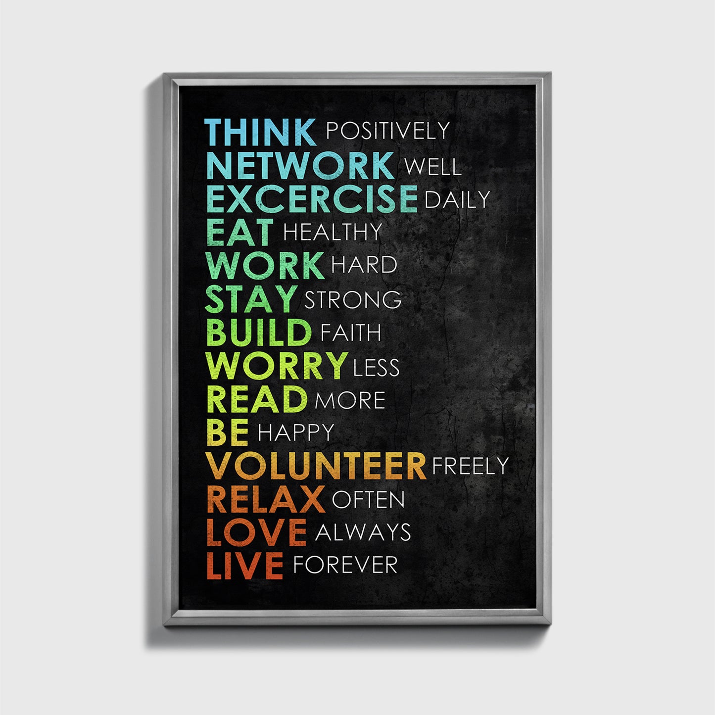 Rules For Life - UpLift Canvas