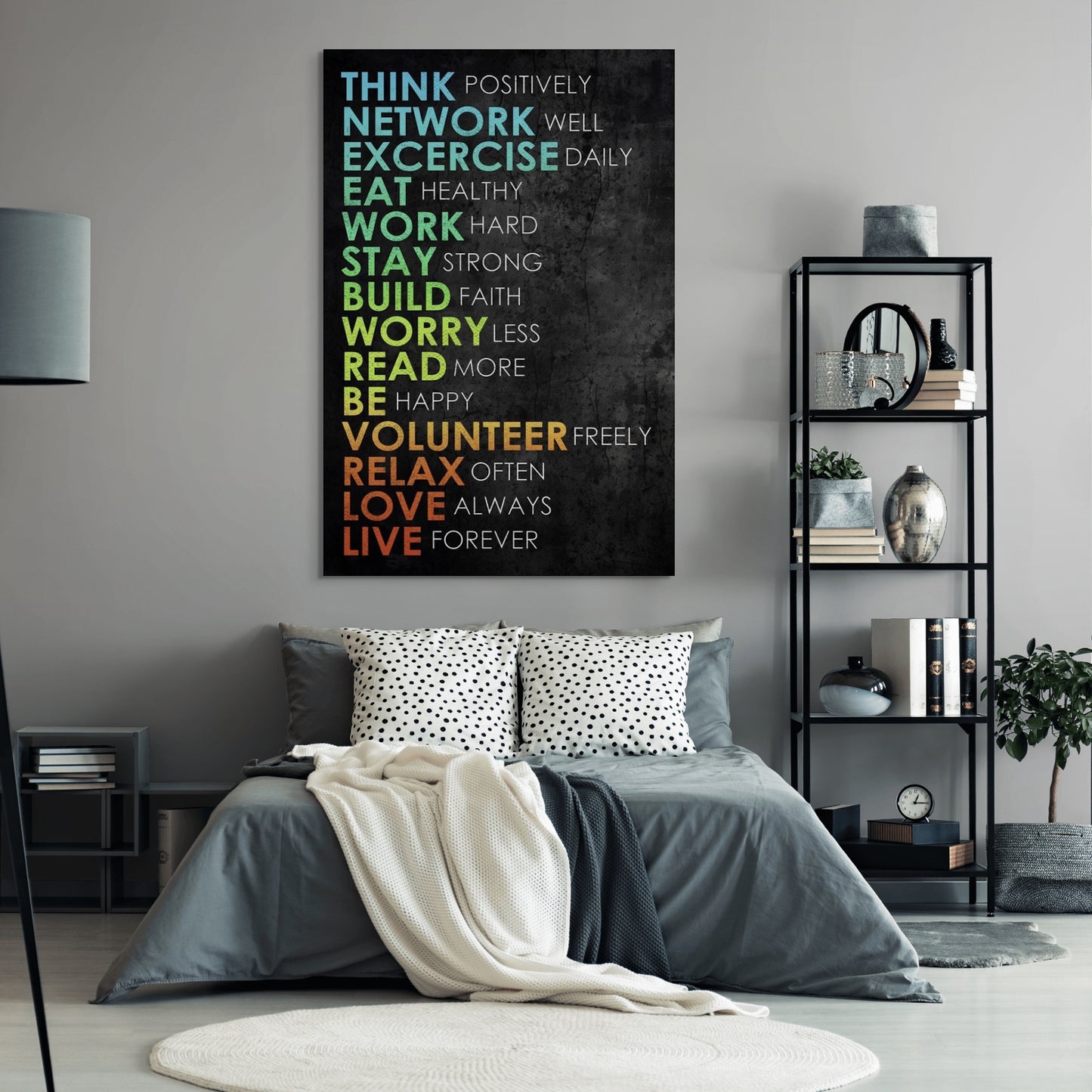 Rules For Life - UpLift Canvas