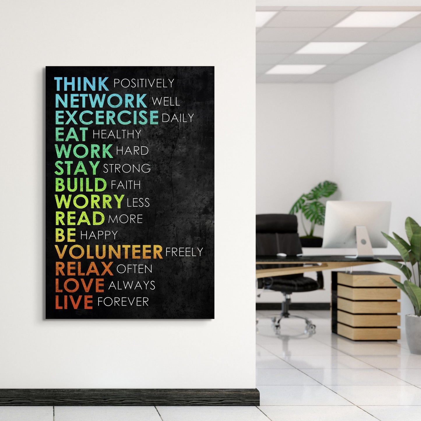 Rules For Life - UpLift Canvas