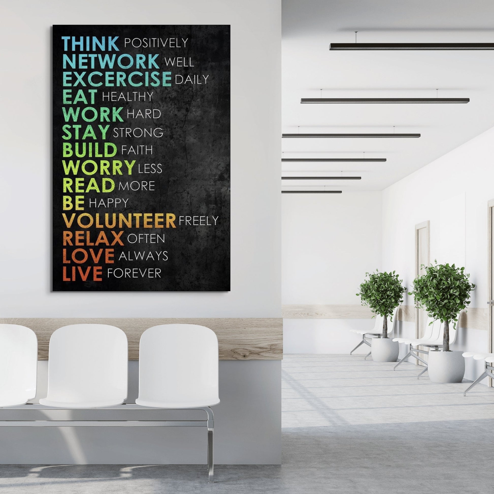 RULES FOR LIFE - UpLift Canvas