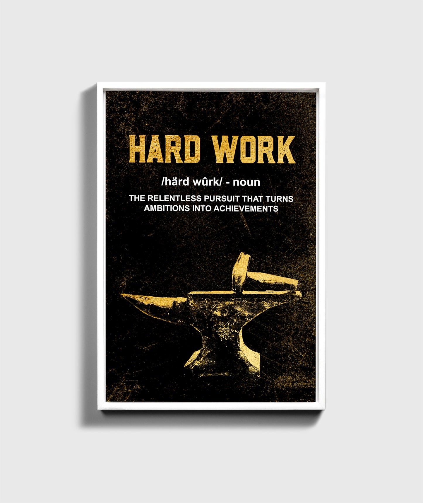 Hard Work - UpLift Canvas