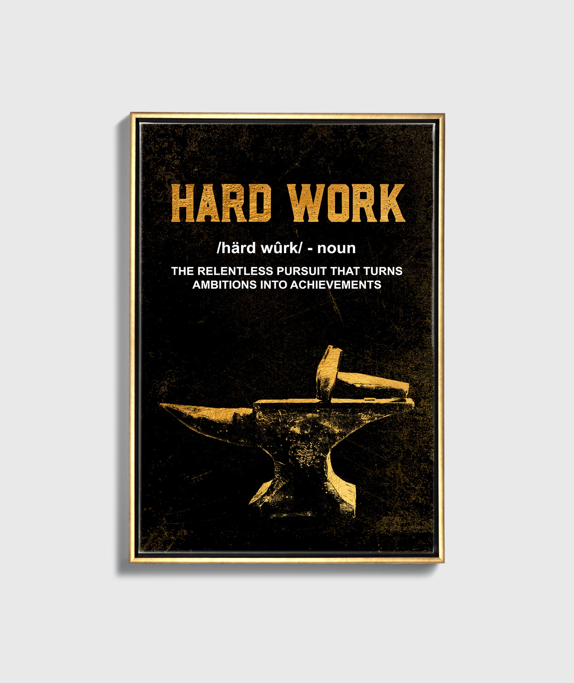 Hard Work - UpLift Canvas