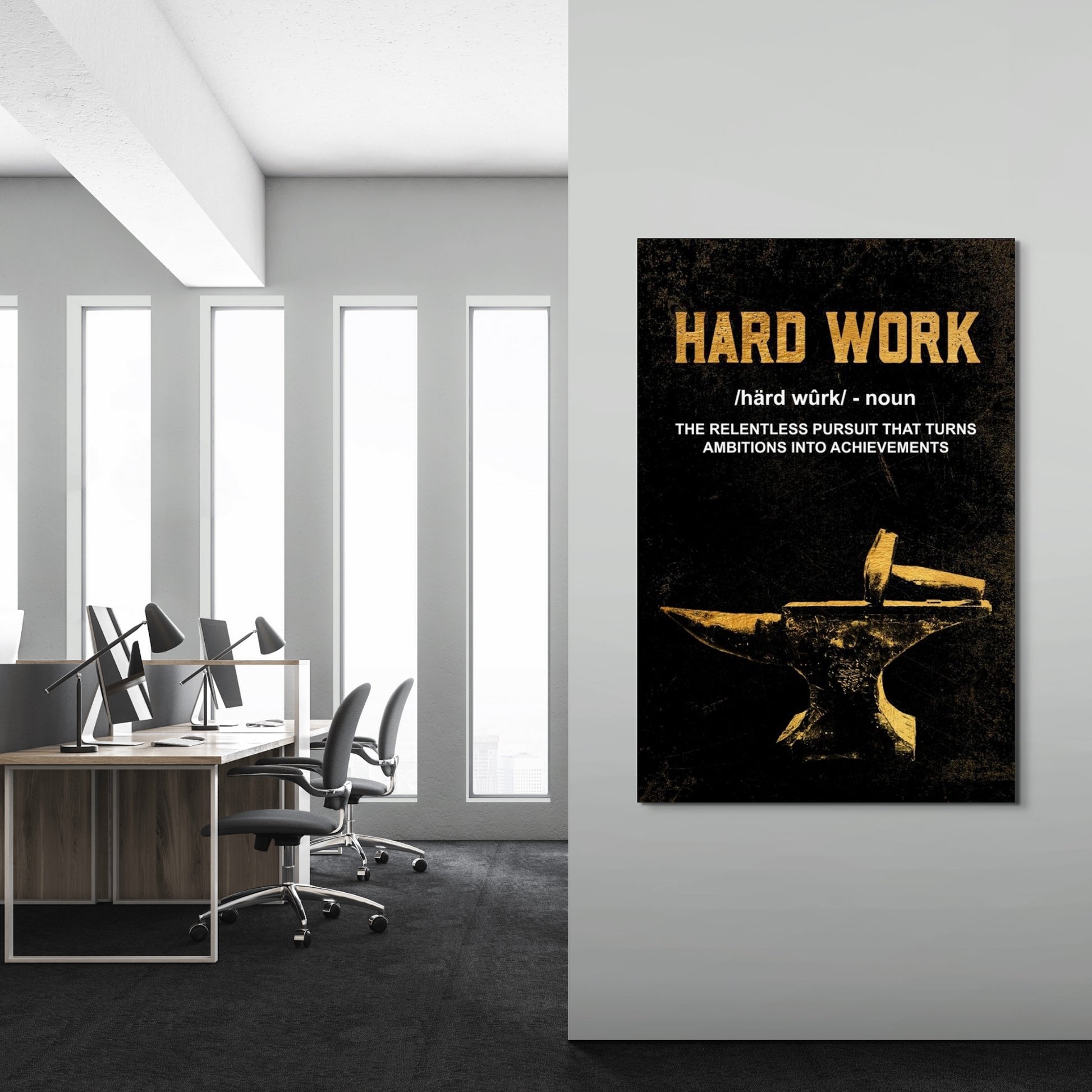 Hard Work - UpLift Canvas