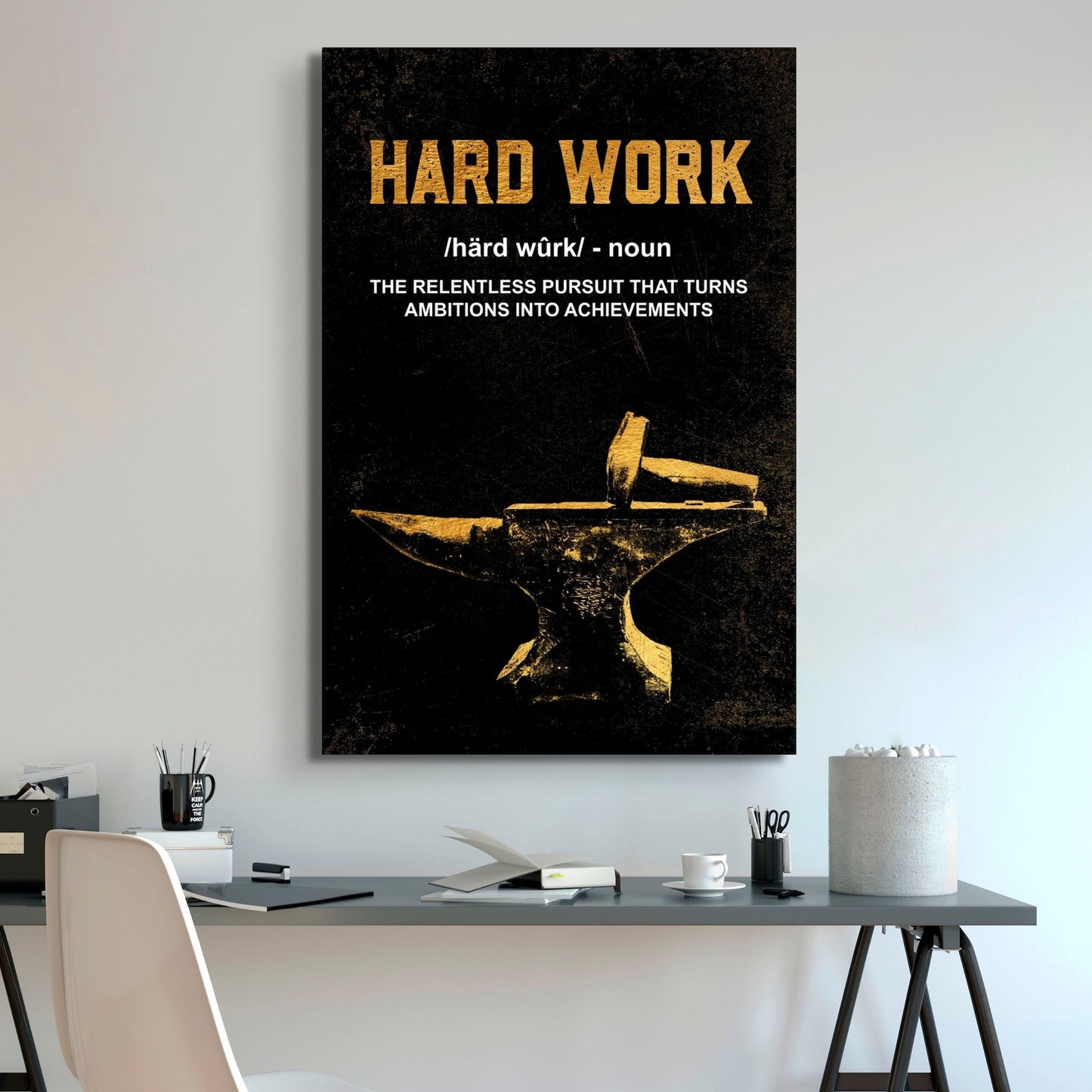 Hard Work - UpLift Canvas