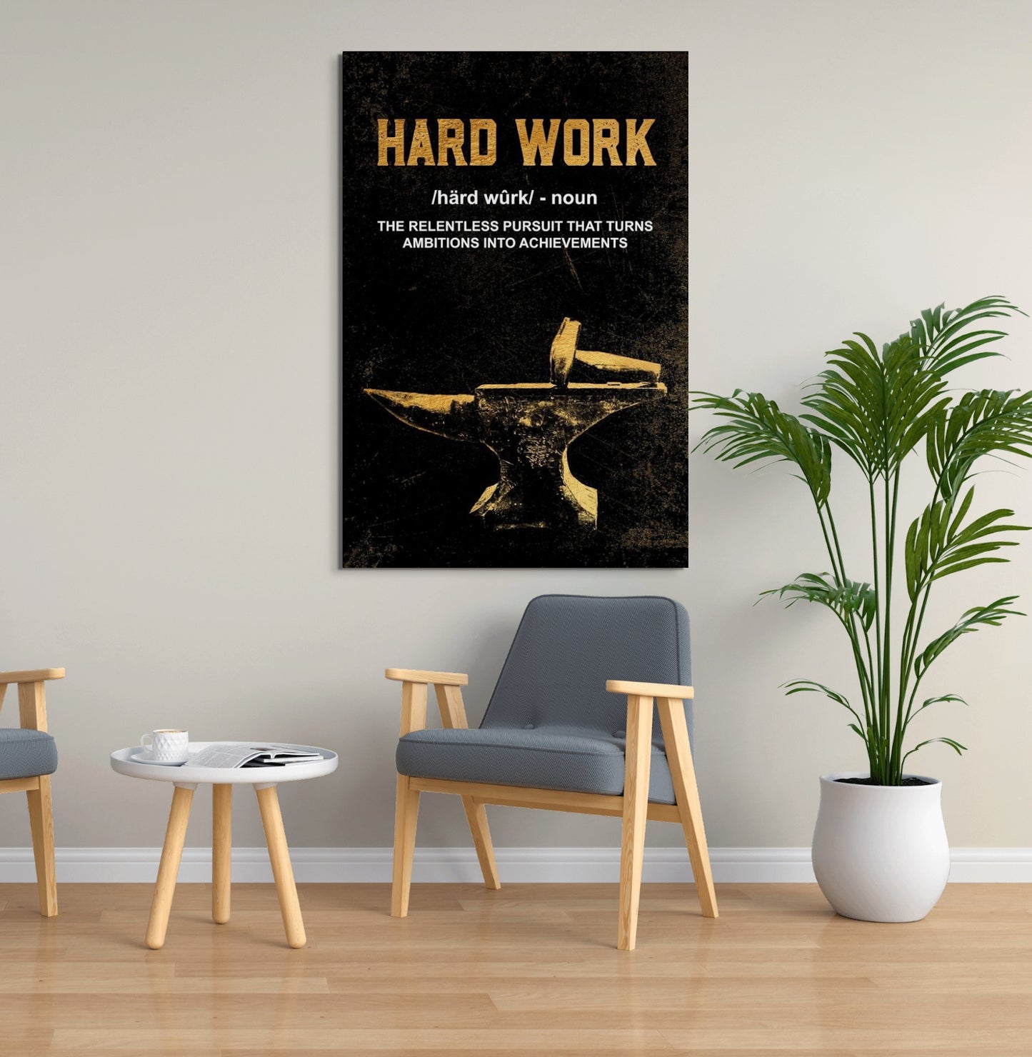 Hard Work - UpLift Canvas